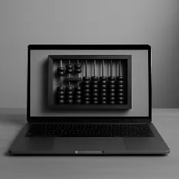 Abacus computer hybrid
